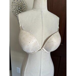 Victoria's Secret rhinestone studded miraculous plunge 34D